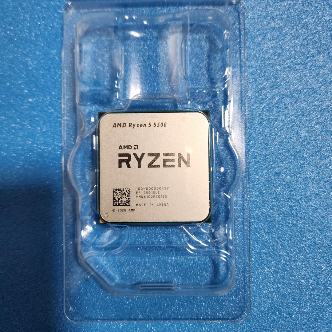 新品未使用 AMD Ryzen 5 5500 CPU