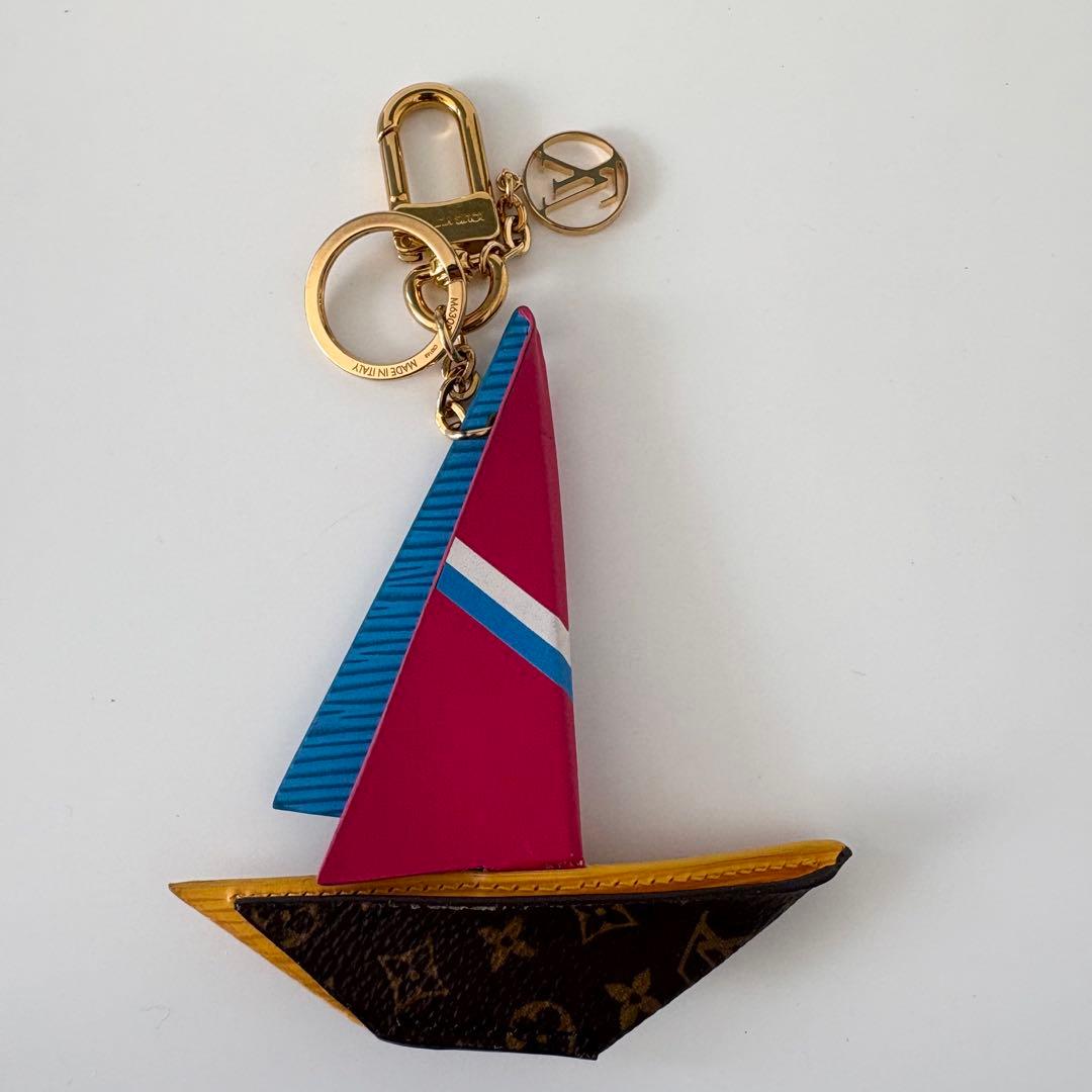 【希少】 ルイヴィトン キーリング スタッズ ヨット マリン
