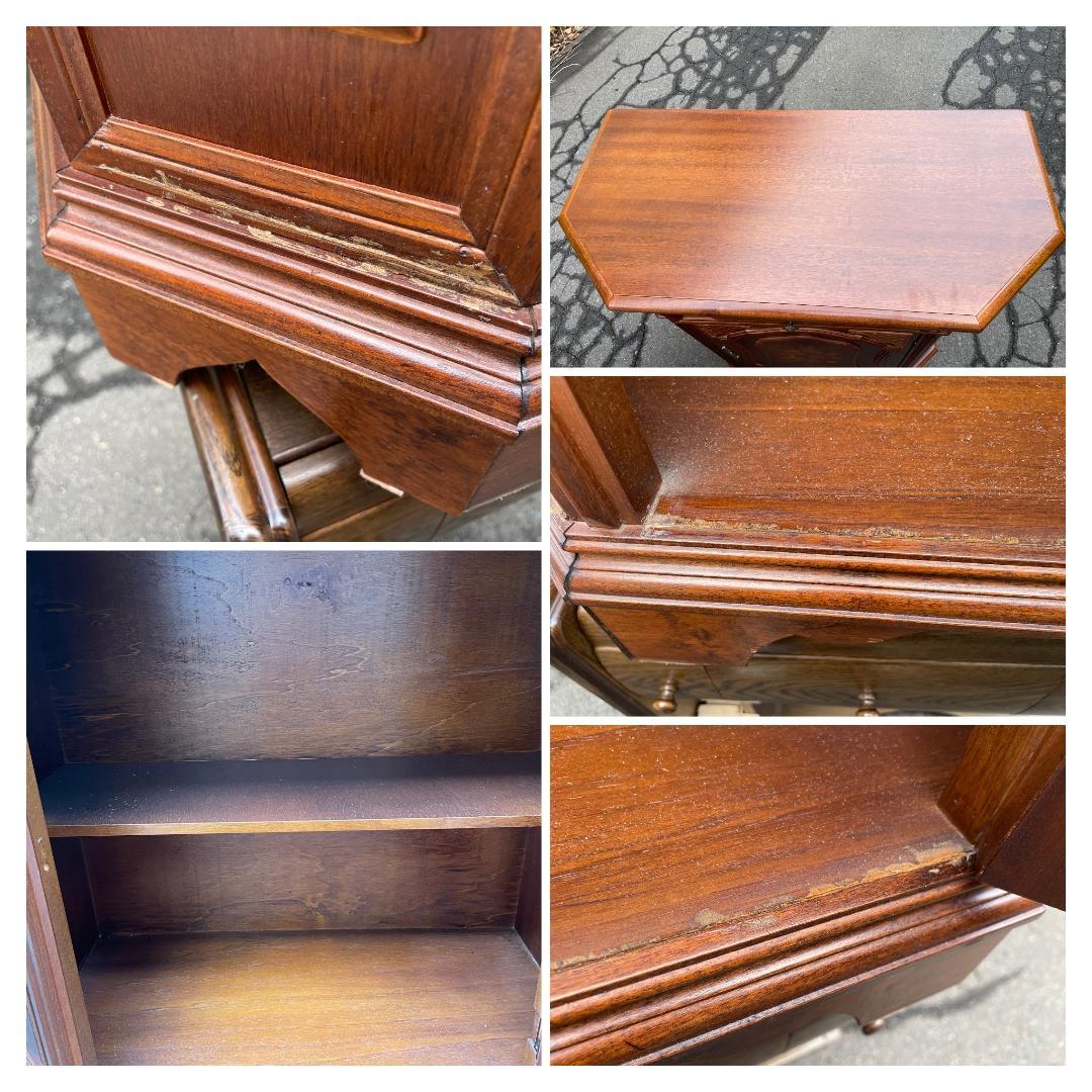 イタリア製 輸入家具 サイドボード リビングボード 象嵌 アンティーク風