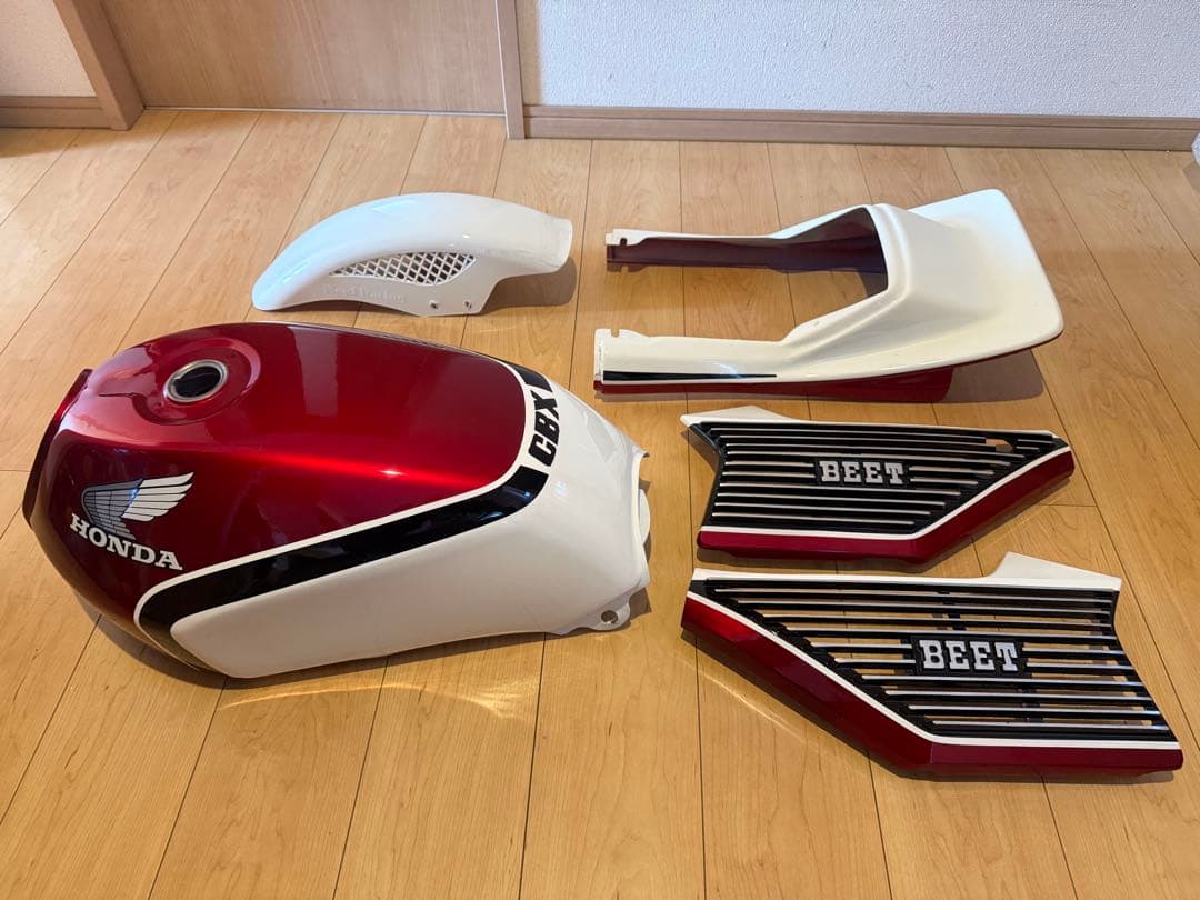 HONDA CBX外装一式　赤白　1型カラー　400F 550F