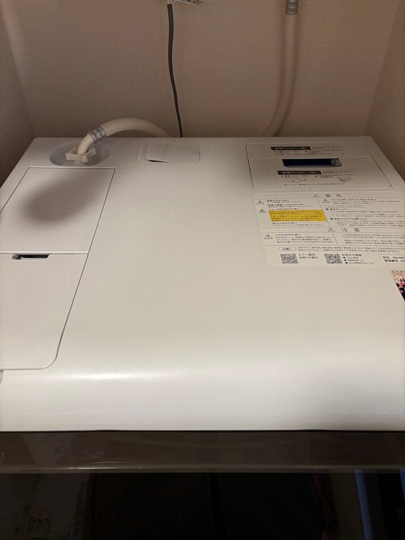 SHARP ドラム式洗濯乾燥機ES-WS13 左開き　2021年購入