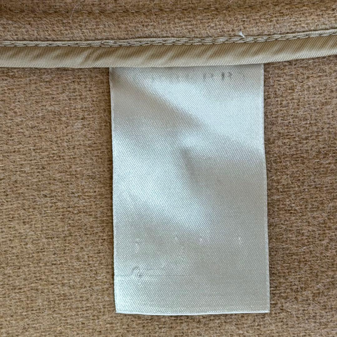 ☆極美品☆バーバリー　ダッフルコート　ヘリンボーン　ハニーベージュ　38M