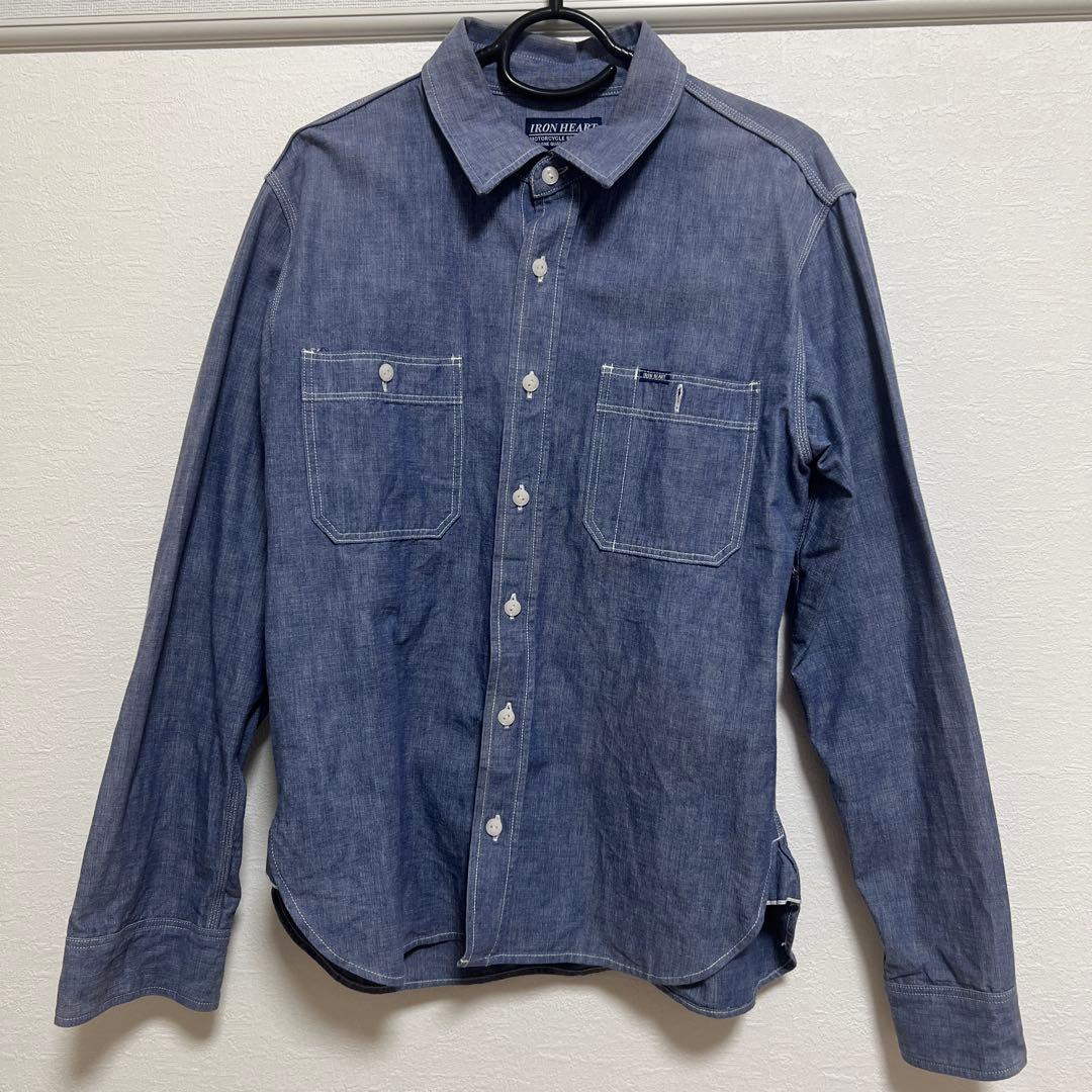 アイアンハート iron heart コットンシャツ　XL