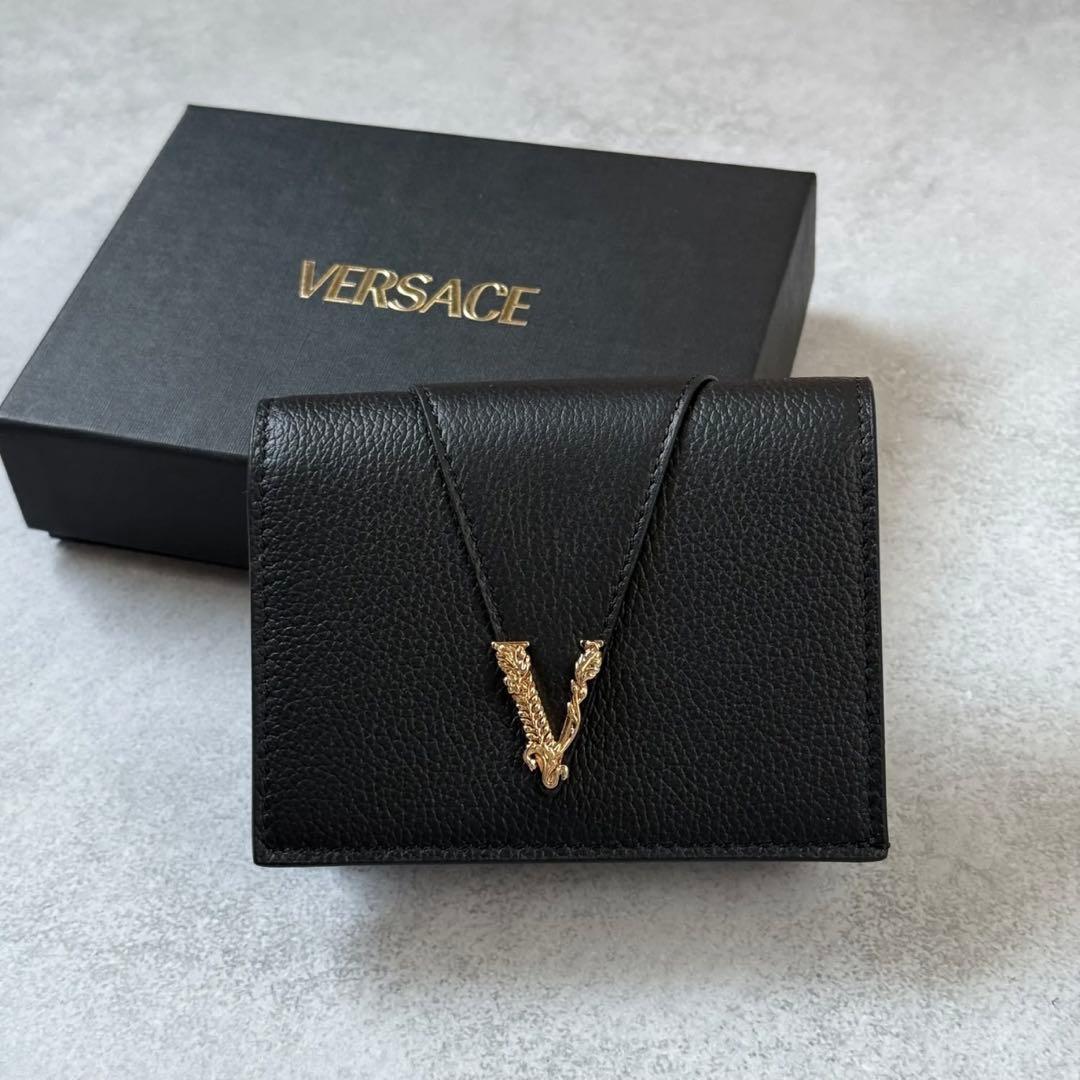 VERSACE ヴェルサーチ カードケースウォレット ミニ財布