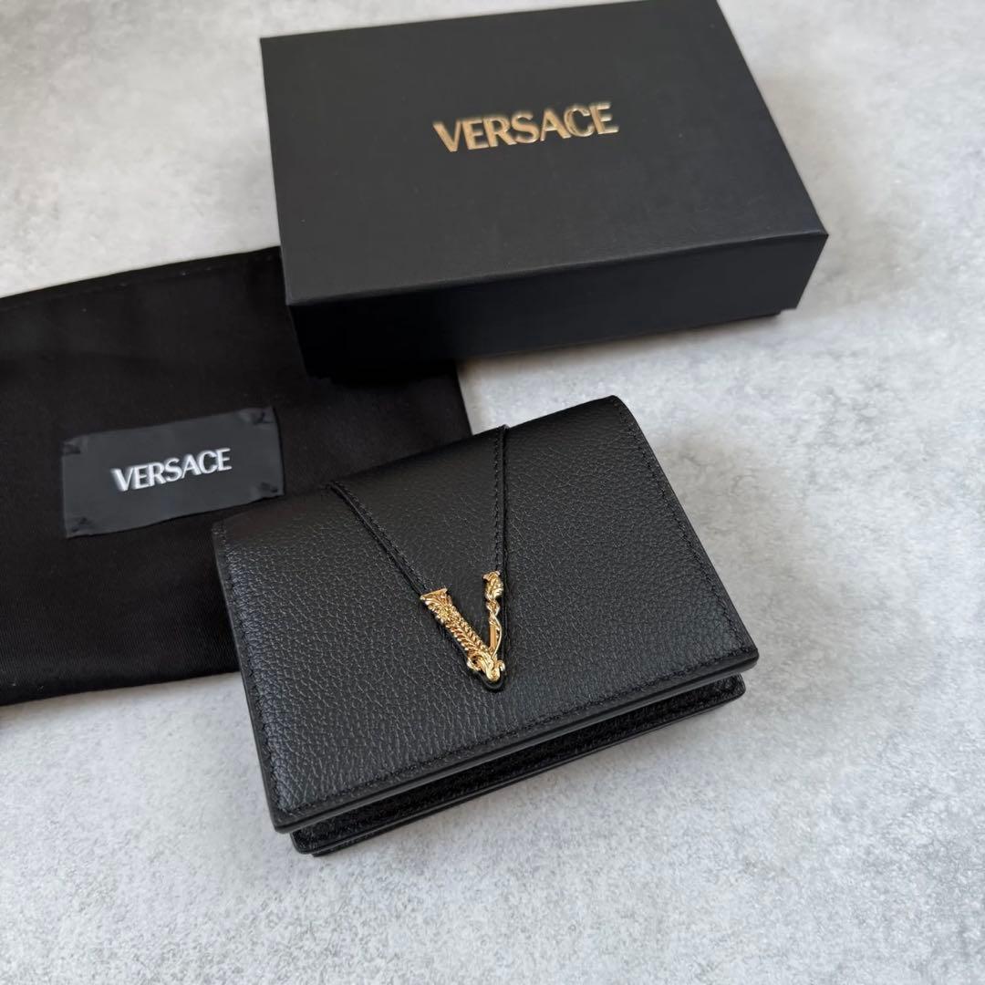VERSACE ヴェルサーチ カードケースウォレット ミニ財布