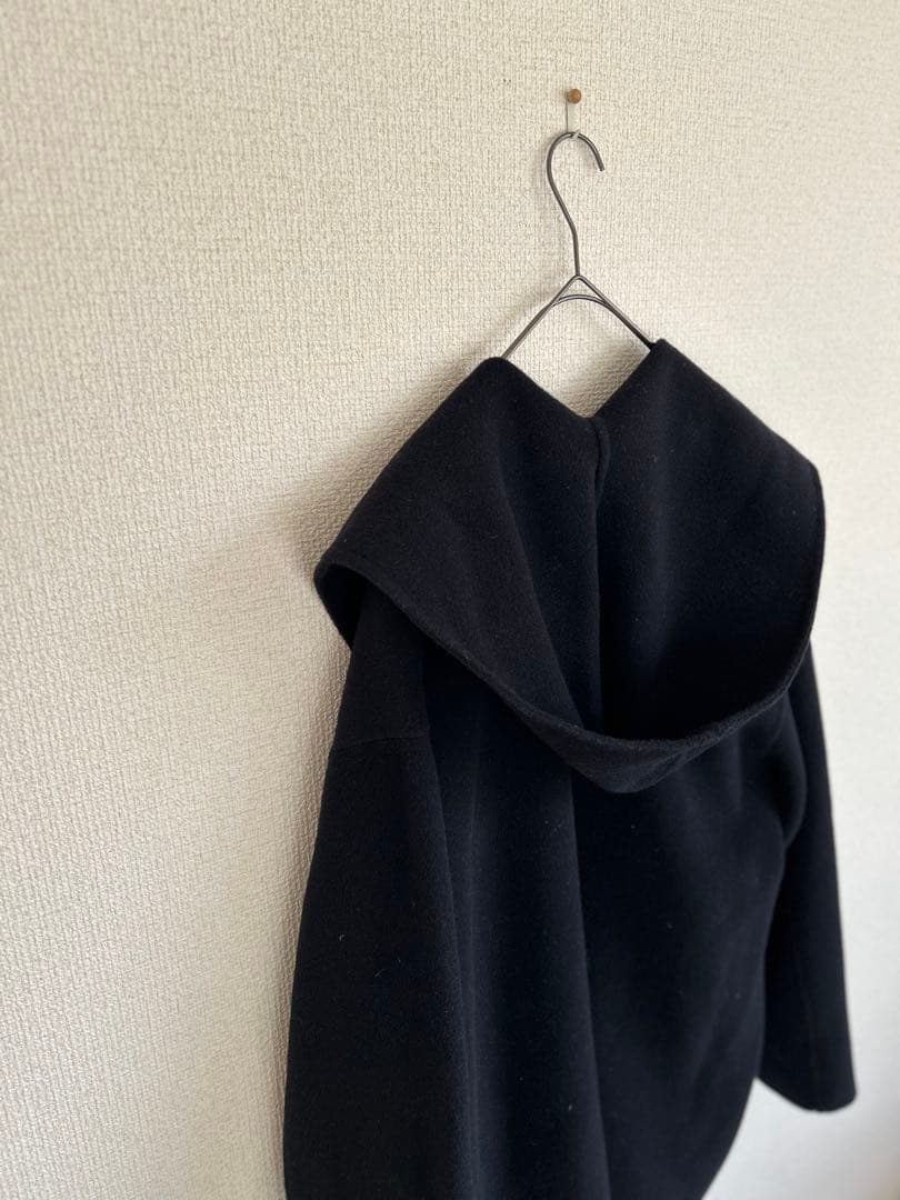 ✨Spick&Span ✨ダブルモッサ リバー フーディーコート　カシミヤ混