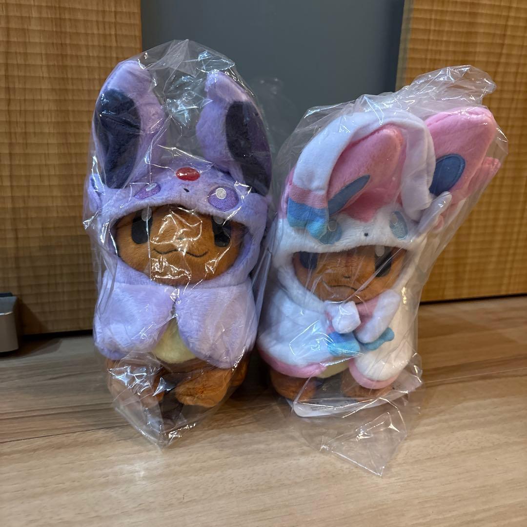 ポケモン ぬいぐるみ イーブイ ポンチョ エーフィ ニンフィア