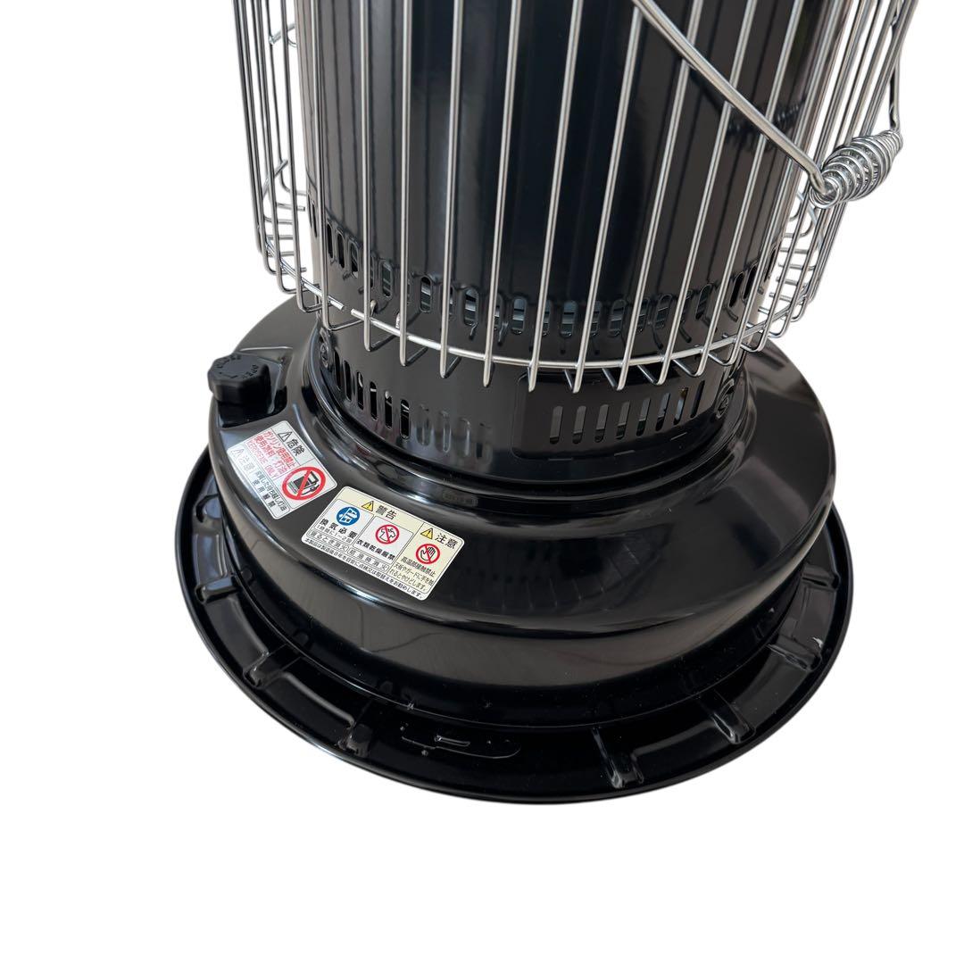 トヨトミ KS-67H 石油ストーブ ブラック ケース付 22年製