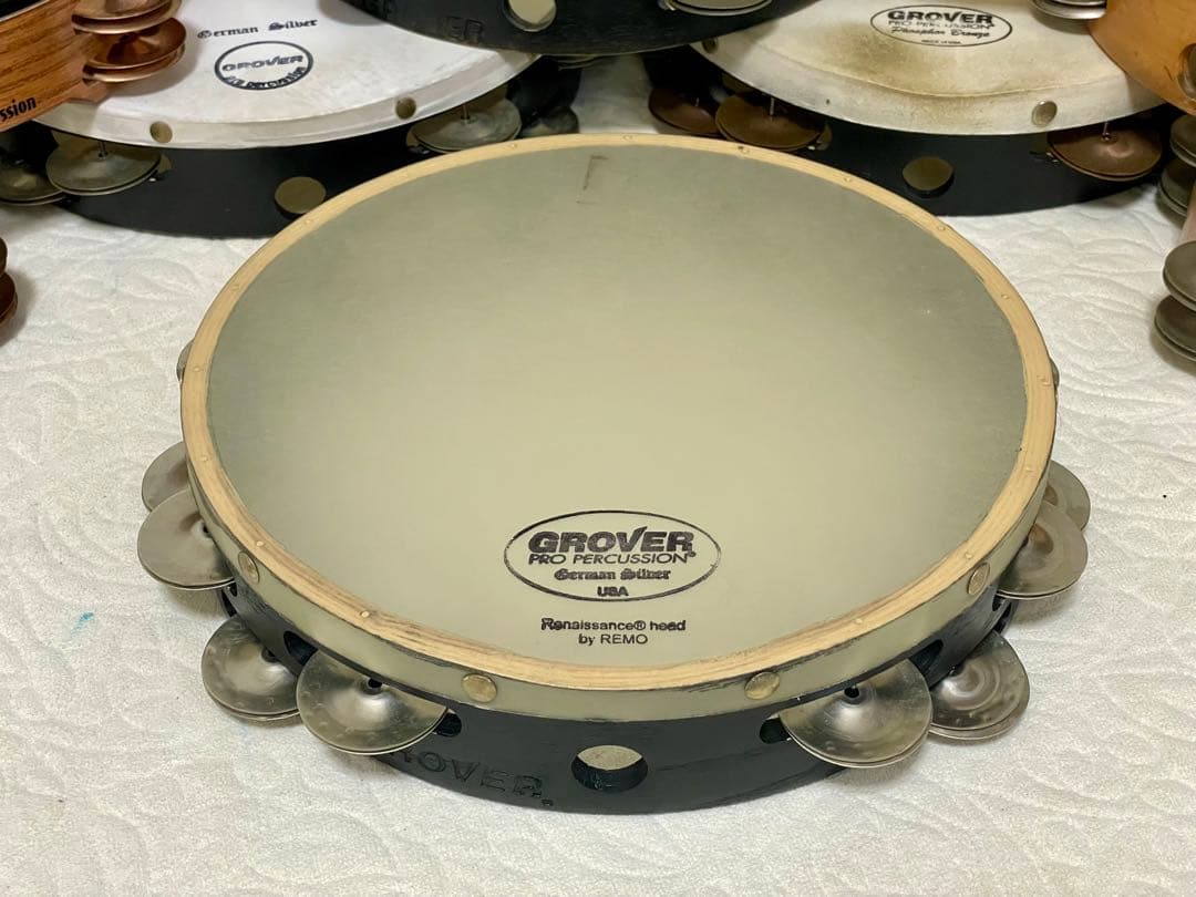 GROVER（グローバー）プロフェッショナル タンバリン 10インチ T2GS