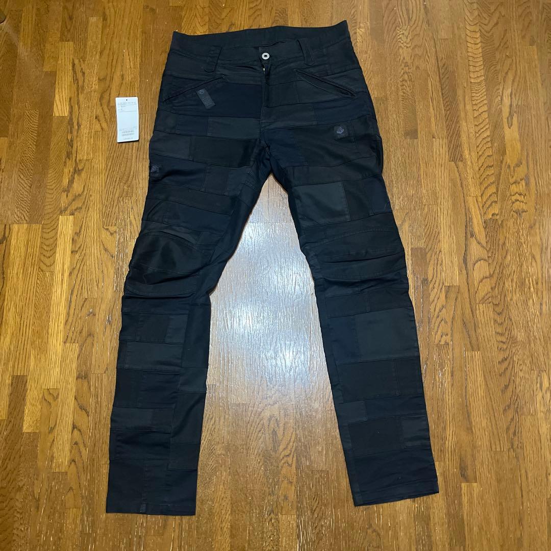 マウンテンリサーチ パッチワーク モトクロス パンツ ブラックM