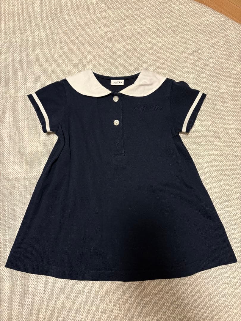 Baby Dior ネイビー 半袖ワンピース・チュニック