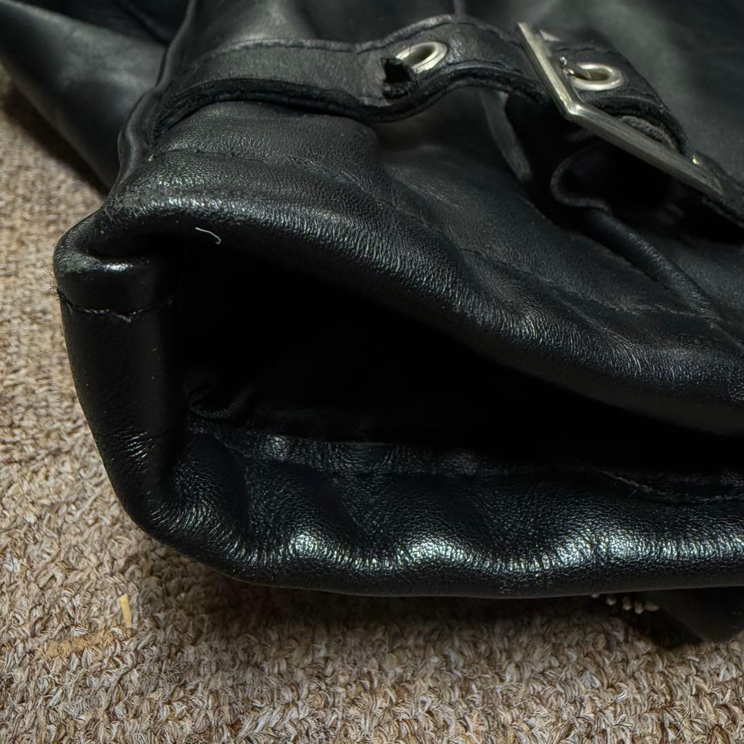 Schott 革ジャン シングル ライダース 40