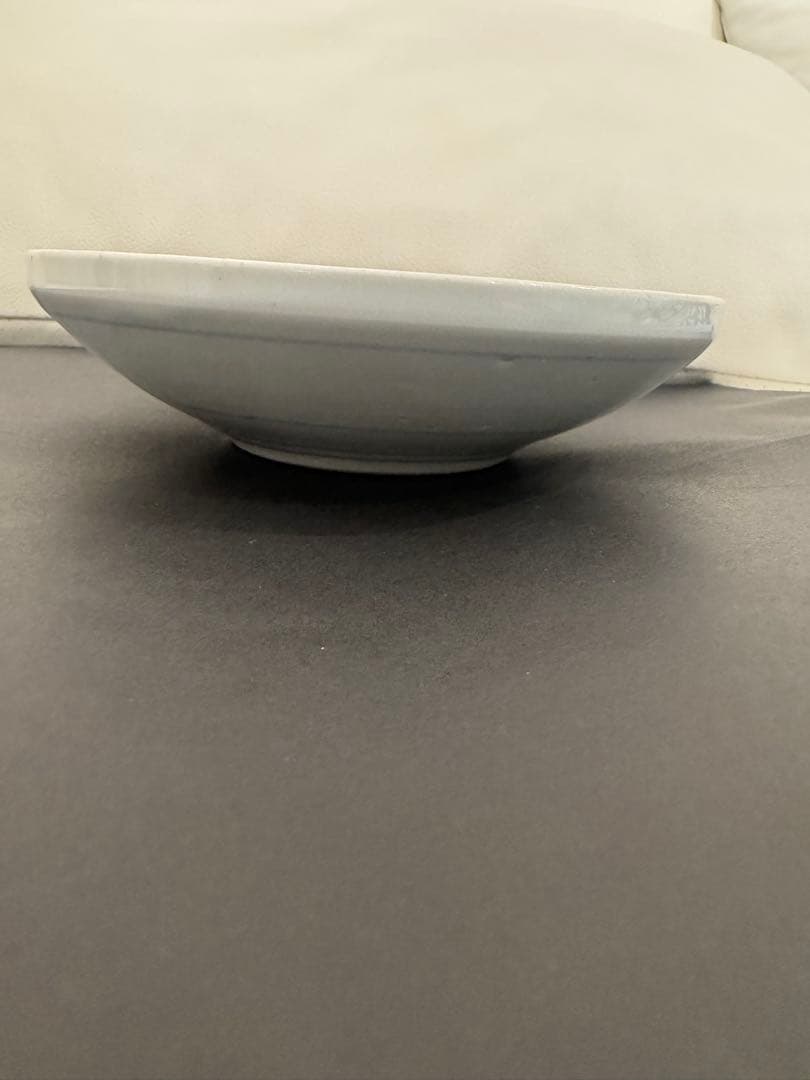 【工房あめつち】新品　陶器深皿 １枚 直径約16.5cm