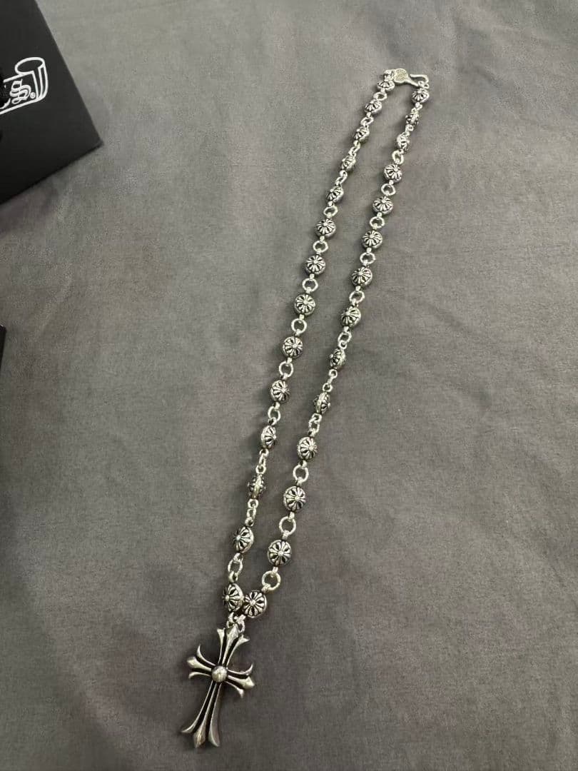 【限定値段】 スモールクロスボールネックレス