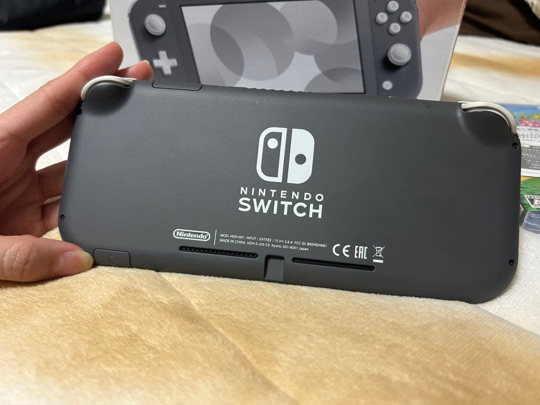 Nintendo Switch Lite グレー 本体　＋　どうぶつの森
