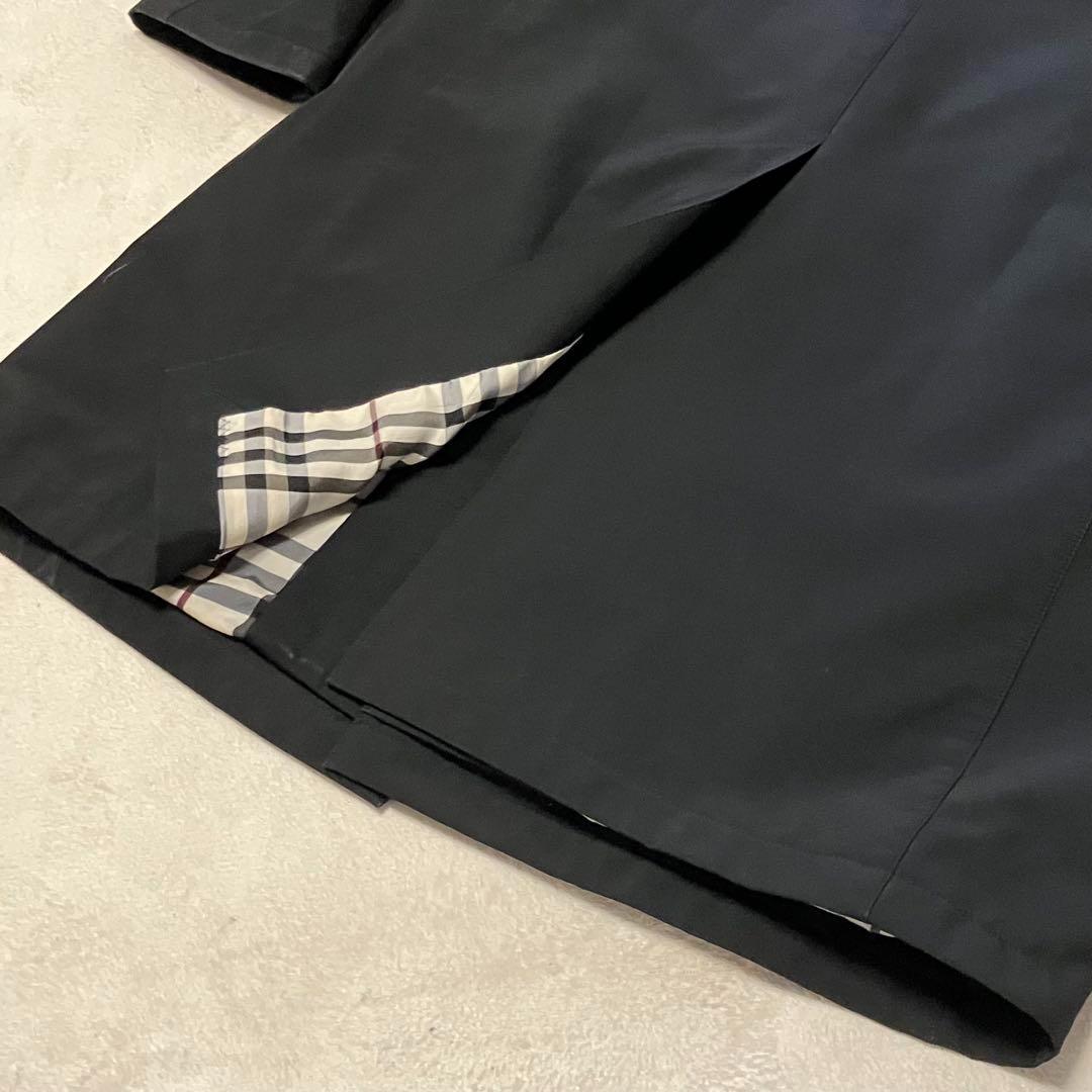 [値下げ処分価格] バーバリーブラックレーベル　ステンカラーコート　ライナー付