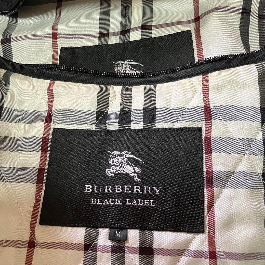 [値下げ処分価格] バーバリーブラックレーベル　ステンカラーコート　ライナー付