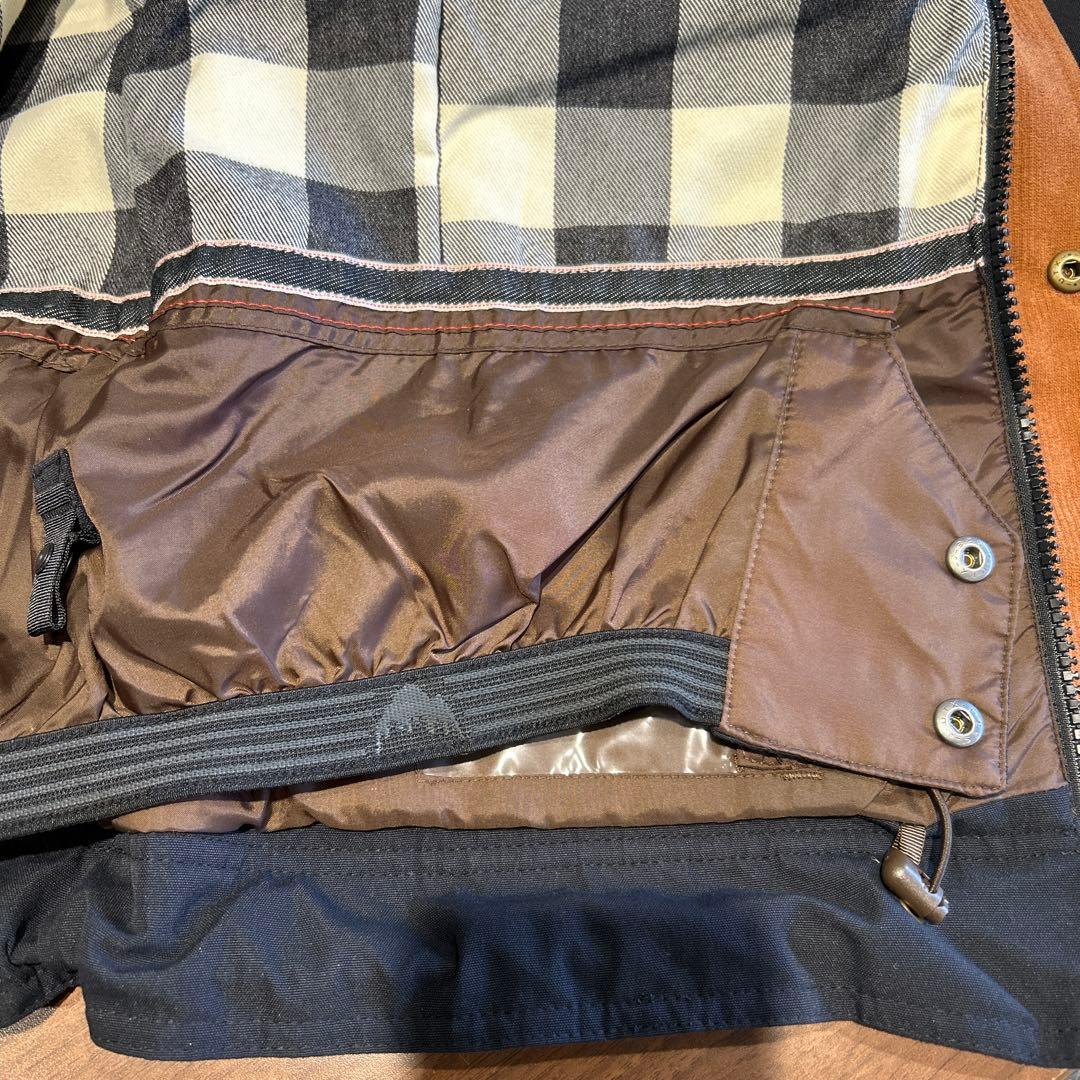 バートン　ダンモアジャケット　フード　パーカー　ブラック　フリース