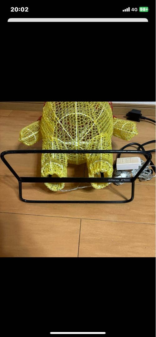 タカショー　LED　3Dモチーフライト　プーさん 大　TD-3D06L