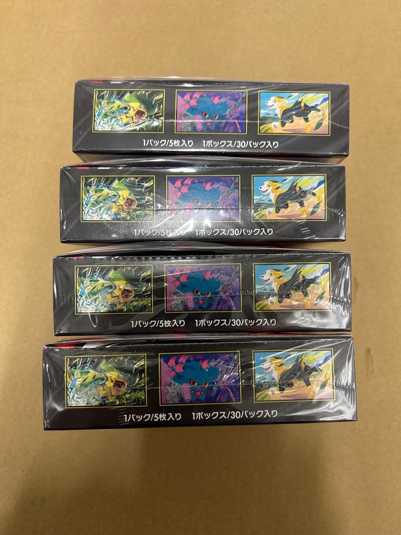 ポケモンカード インフィニティX 4BOX 新品未開封　シュリンクあり