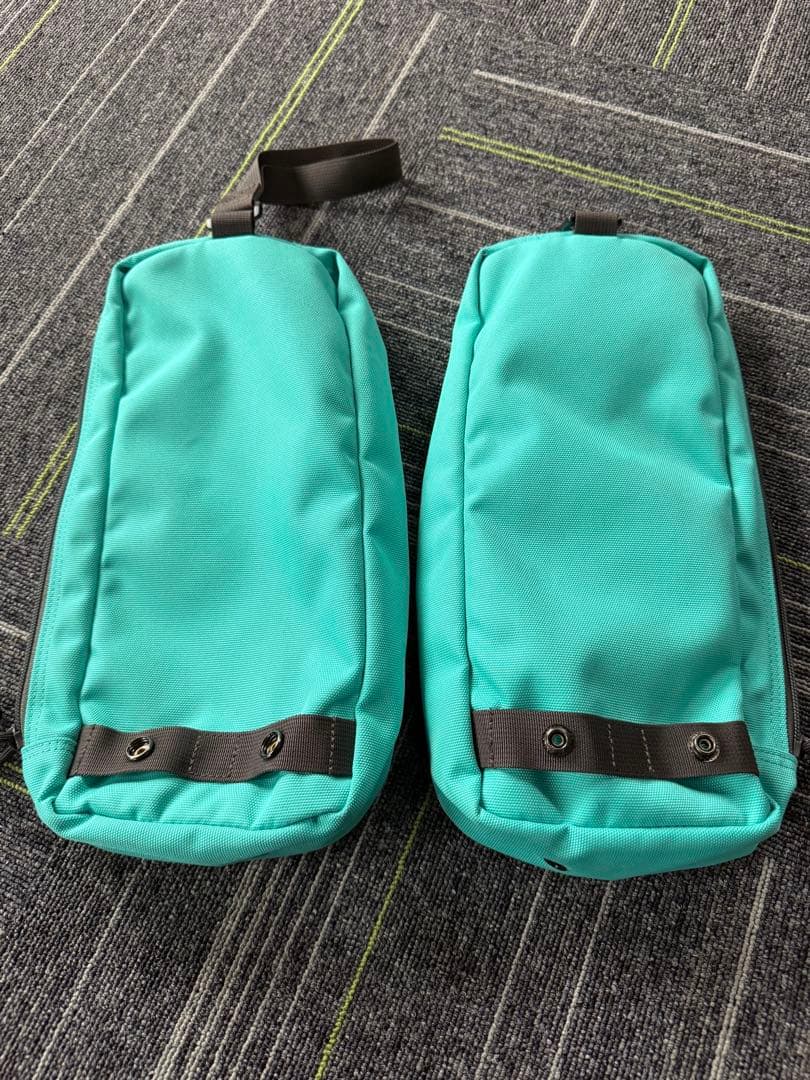 ブリーフィング　セパレート シューズ ケース エコ キャンバス ミント ブルー