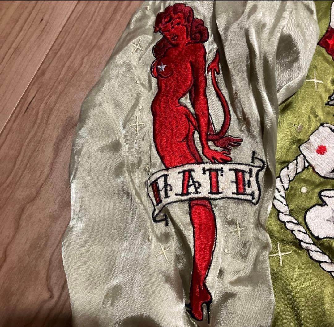 LUCKY13 スカジャン タトゥー アメトラ USED 古着