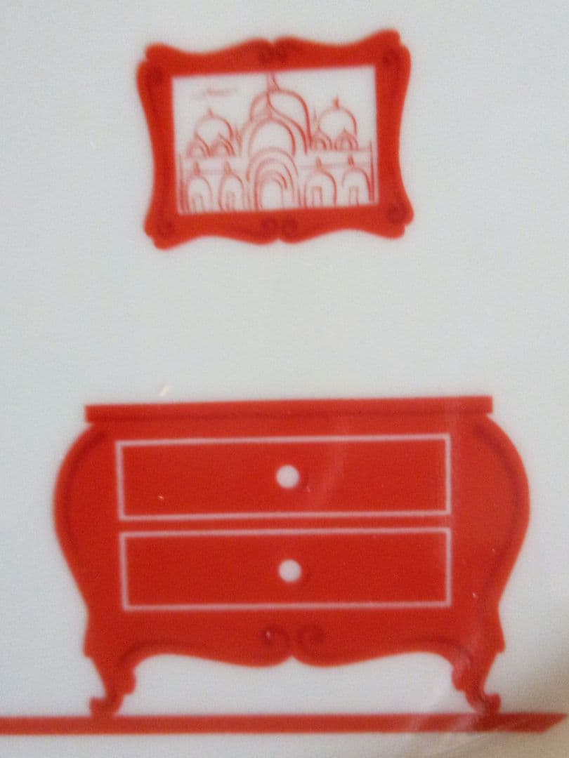 【希少】リチャードジノリ×パオラ・ナヴォーネ「カーサドルチェカーサ」ケーキトレイ