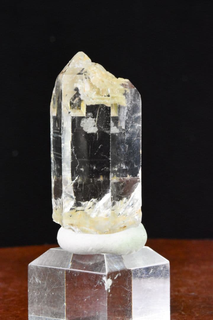 マニハール産 クローライト ルチル入りクリアポイント