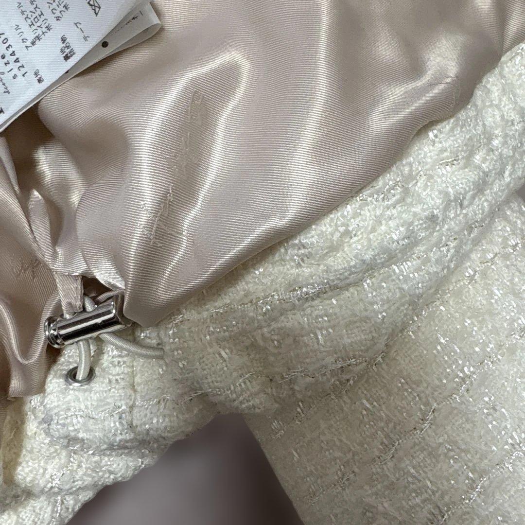 ジャケット・アウター Herlipto Hooded Tweed Down Jacket