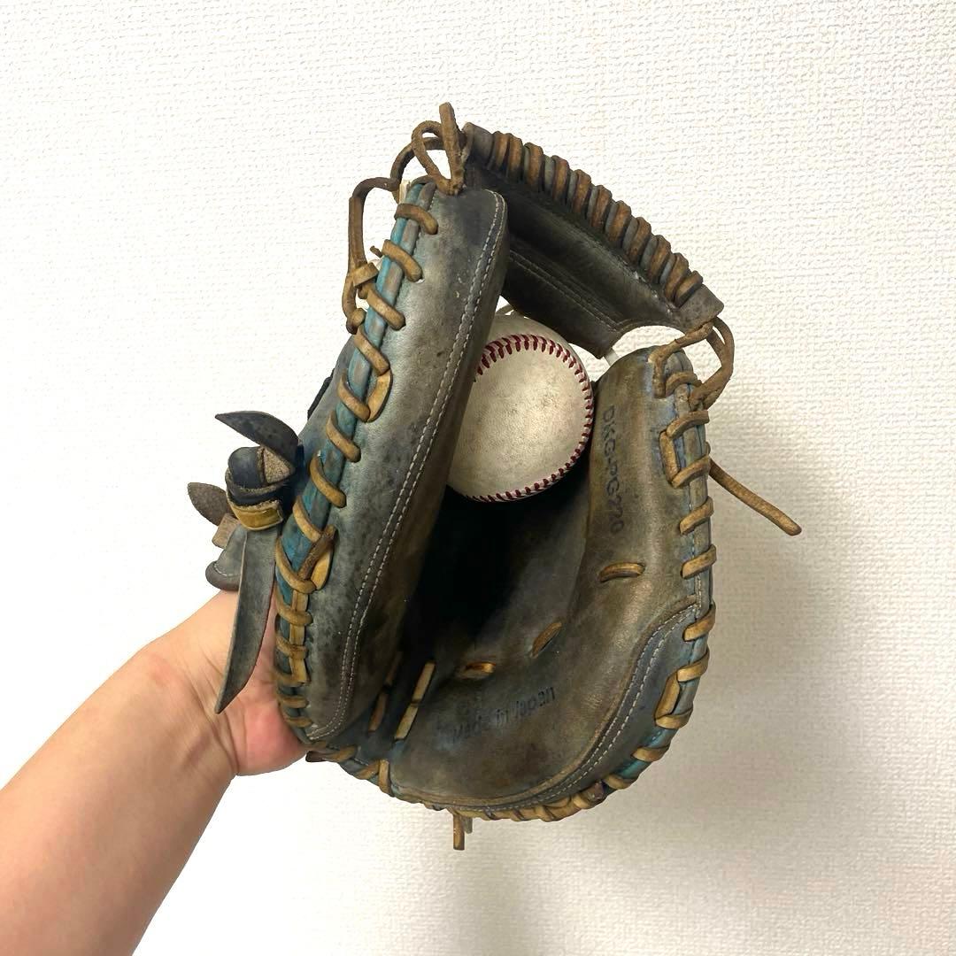 500 デサント 型抜群 硬式 キャッチャーミット トレーニングミット