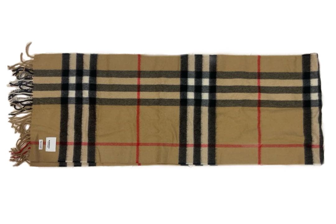 ✨極美品✨BURBERRY LONDON 100%カシミヤ　マフラー