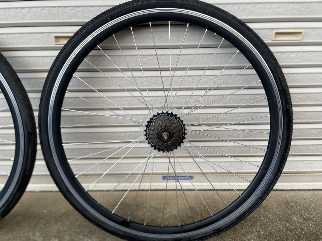 700×35C Vブレーキ用ホイールセット(タイヤ付)