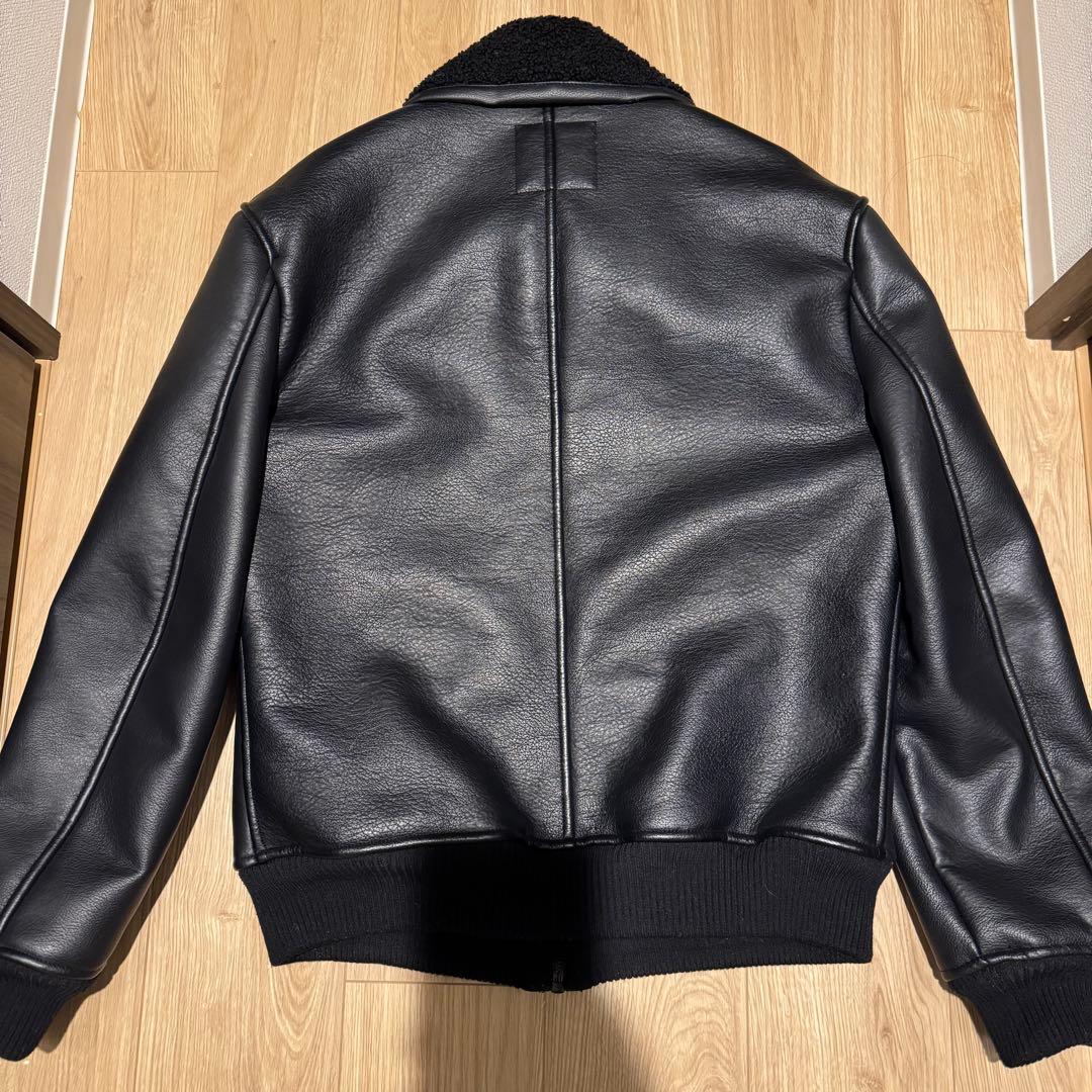 ZARA ザラ　レザージャケット　ボア　ジャケット