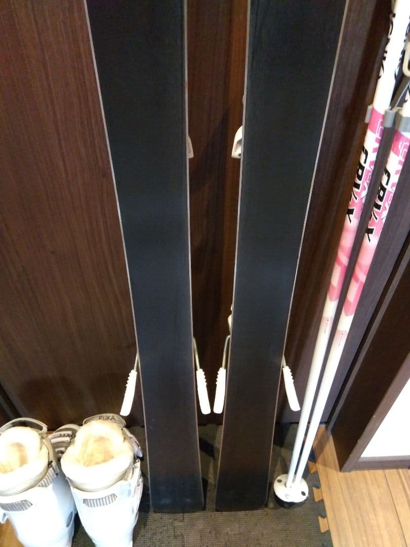 美品/PURECONSCIOUS/レディース用/スキーセット/メンテ・WAX済✔