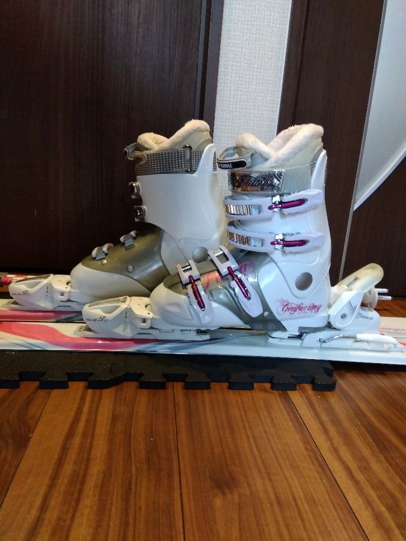 美品/PURECONSCIOUS/レディース用/スキーセット/メンテ・WAX済✔
