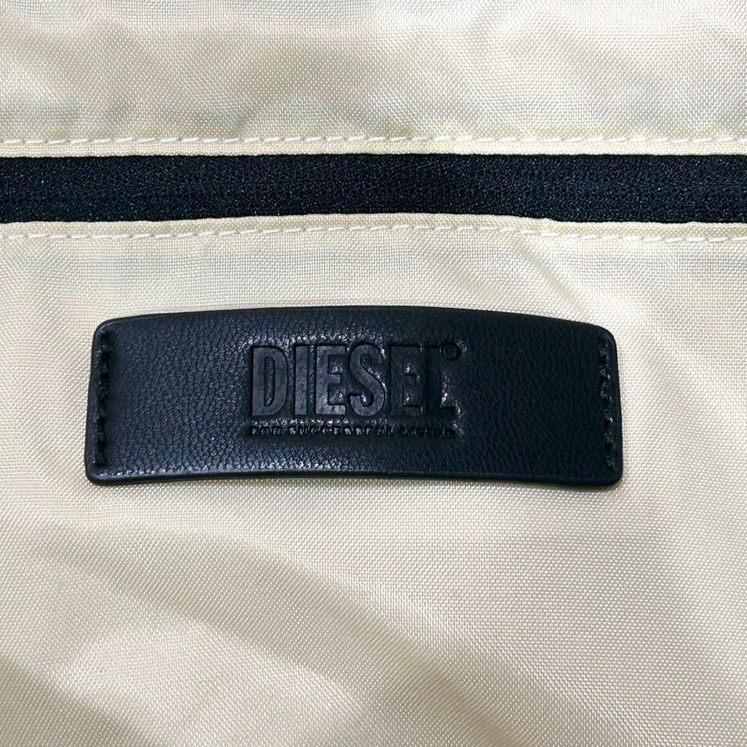 美品✨DIESEL ディーゼル BIG ラバー ロゴ ショルダーバッグ ブラック