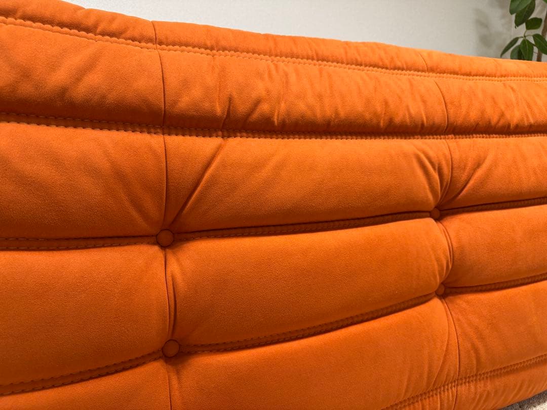 ligne roset リーンロゼ トーゴ TOGO ３人掛けソファ ロゼトーゴ