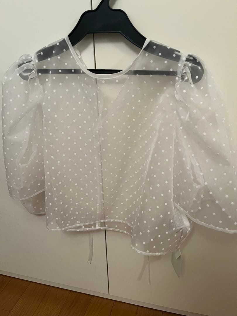 epa organdy dot（white）