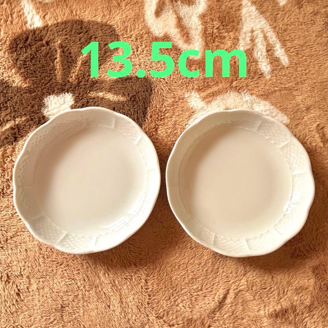 Richard Ginori 白磁皿 2枚セット