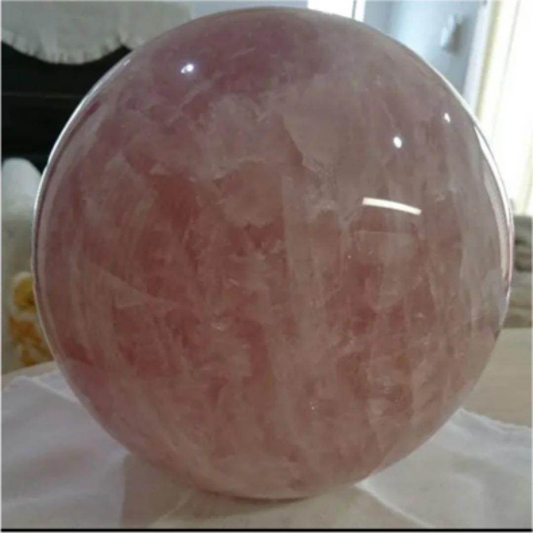 ローズクウォーツ　紅水晶　特大