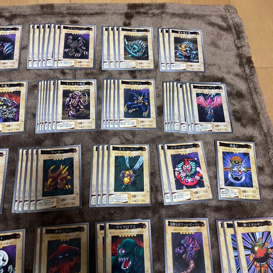 初期　バンダイ　遊戯王　約360枚　まとめ　ブラックマジシャン　デーモンの召喚