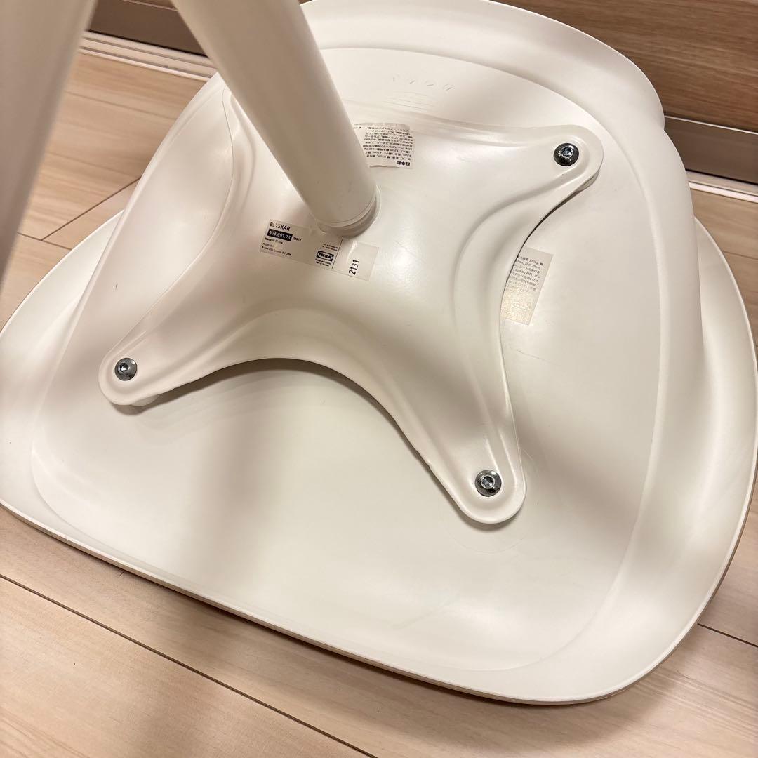 IKEA 2脚 LOBERGET ローベルゲット 回転チェア 旧型