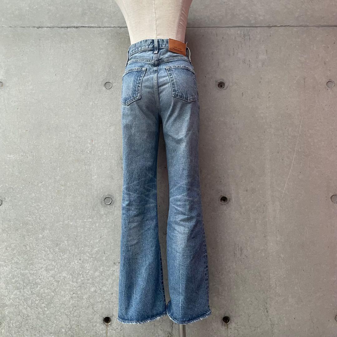 マウジーmoussyMVS FLAREフレアデニムパンツ ジーンズ 24インチ