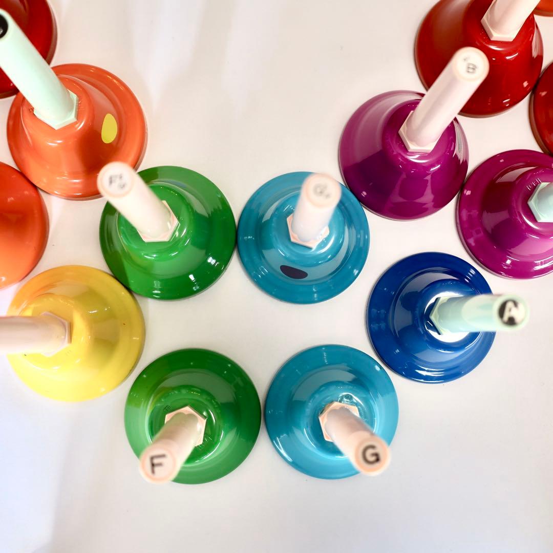 ウチダ ミュージックベル ハンドベル 20音 20個　株式会社 内田洋行