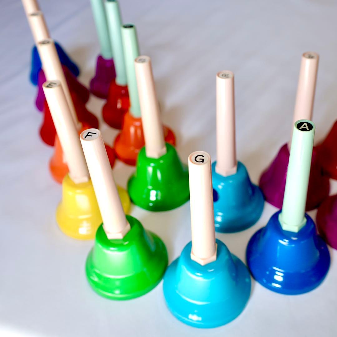 ウチダ ミュージックベル ハンドベル 20音 20個　株式会社 内田洋行