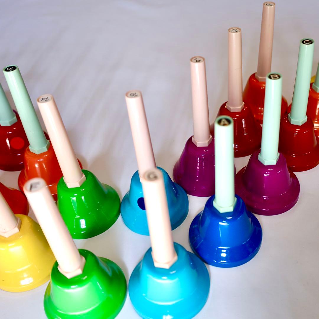 ウチダ ミュージックベル ハンドベル 20音 20個　株式会社 内田洋行