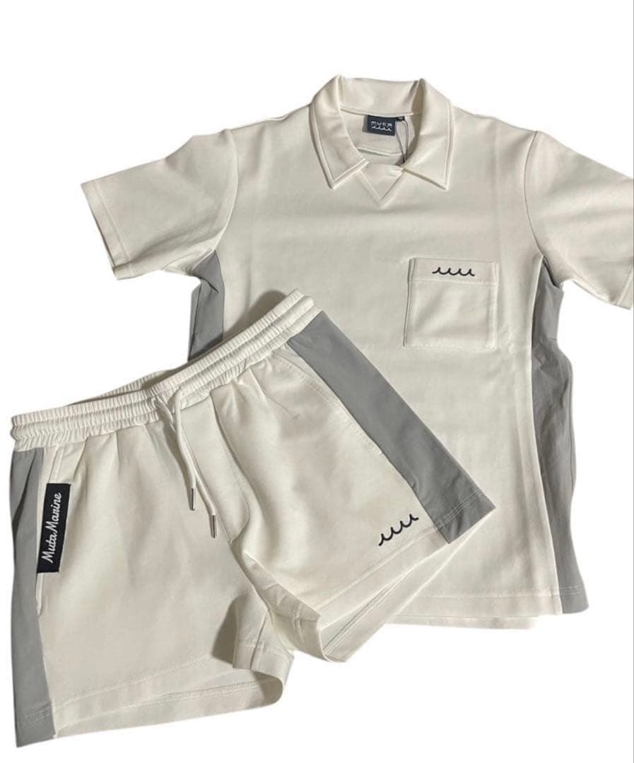 ムータマリン　半袖ハーフパンツセットアップ　muta 定価33000円