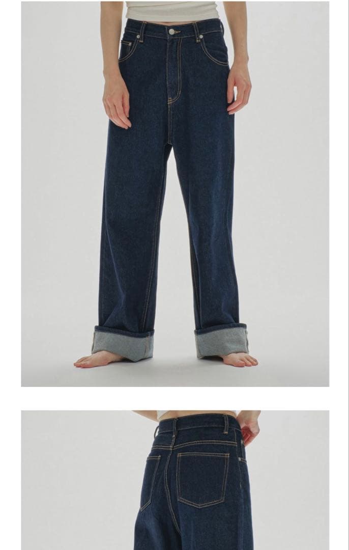 TODAYFUL Cary's Denim カラー　インディゴ サイズ　26