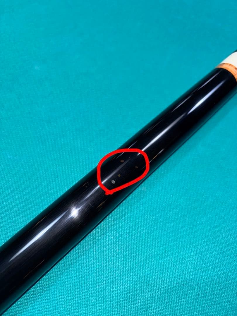 ADAM MUSASHI キュー エボニーストレート（ACSS PROシャフト）