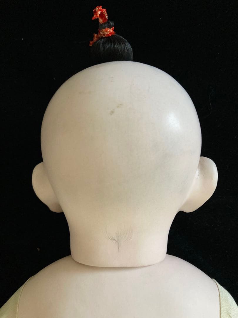 大変作りの良い人形　市松人形　抱き人形　日本人形　54㎝　男の子